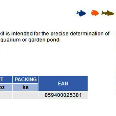 TEST PH 10ml (50 test/τεμάχιο) DAJANA