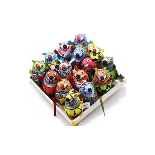 0757 - CAT MOUSE TOY WITH SOUND AND CATNIP DENIK PETS - Pet shop Petsite.gr - Διάφορα