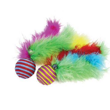 CARNIVAL BALL ΠΑΙΧΝΙΔΙ ΓΑΤΑΣ 2 τεμάχια