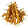 RAWHIDE STICKS WITH GOAT 11-12cm