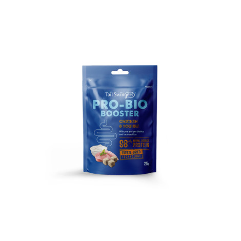 11571 - TAILSWINGERS PRO-BIO BOOSTER ΚΟΤΟΠΟΥΛΟ & ΓΙΑΟΥΡΤΙ 25gr ΛΙΧΟΥΔΙΑ ΣΚΥΛΟΥ - Pet shop Tropikos on line - Tail Swingers