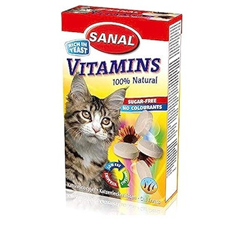 ΛΙΧΟΥΔΙΑ ΓΑΤΑΣ SANAL MULTIVITAMIN 50gr