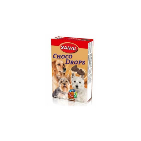 SANAL DOG CHOCO DROPS 125gr