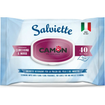 ΜΑΝΤΗΛΑΚΙΑ ΚΑΘΑΡΙΣΜΟΥ CLOREXIDINA 40τμχ CAMON