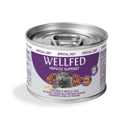 WELLFED CAT HEPATIC DIET 200gr