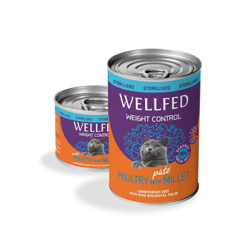 WELLFED CAT WEIGHT CONTROL STERILIZED ΠΟΥΛΕΡΙΚΑ &  200gr