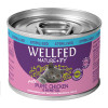 WELLFED STERILIZED CAT MATURE +7 ΚΟΤΟΠΟΥΛΟ & HEMP OIL 200gr