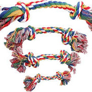 ROPE BONE 2 KNOTS MULTICOLOR 30.5cm PAWISE