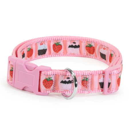 ΠΕΡΙΛΑΙΜΙΟ CUPCAKES ΡΟΖ 15mm