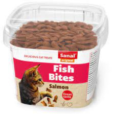 ΛΙΧΟΥΔΙΑ ΓΑΤΑΣ SANAL FISH BITES 75gr