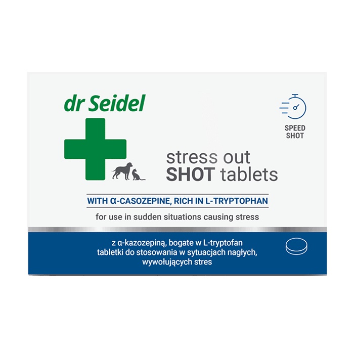 1620858 - DR. SEIDEL-STRESS OUT SHOT 10 TABS - Pet shop Petsite.gr - Διάφορα