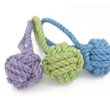 ΠΑΙΧΝΙΔΙ ΣΚΥΛΟΥ KNOTTED BALL TUGGER MEDIUM