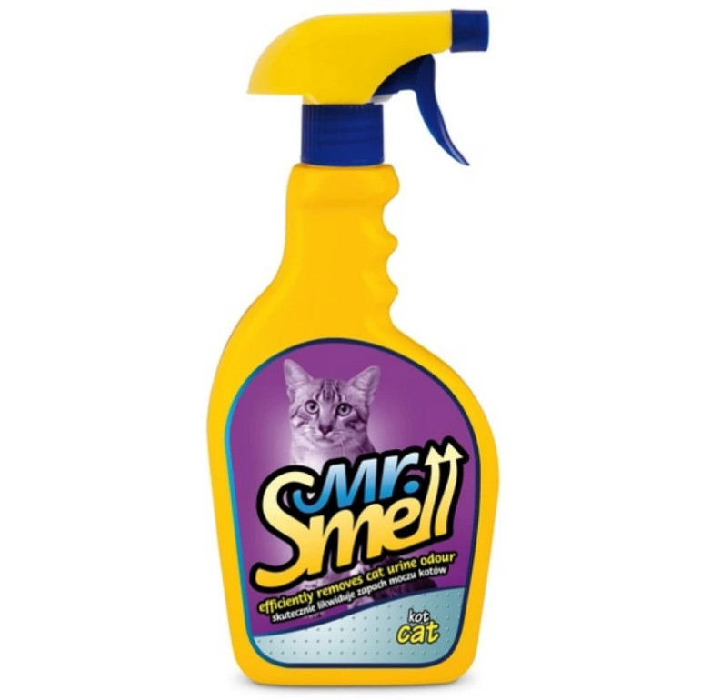 1627223 - MR.SMELL ΚΑΘΑΡΙΣΤΙΚΟ SPRAY ΟΥΡΩΝ ΓΙΑ ΧΑΛΙΑ & ΚΑΝΑΠΕΔΕΣ 500ml - Pet shop Petsite.gr - Διάφορα