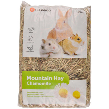 MOUNTAIN HAY WITH CAMOMILE 500gr FLAMINGO