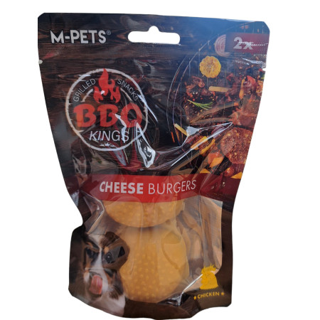 BBQ KINGS CHEESE BURGERS 2pcs 130gr ΛΙΧΟΥΔΙΑ ΣΚΥΛΟΥ