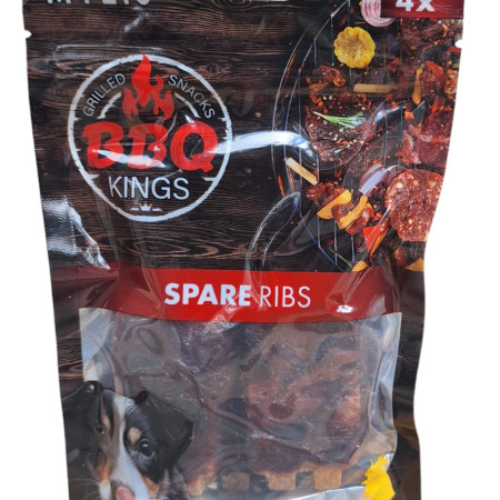 BBQ KINGS SPARE RIBS 4pcs 85gr ΛΙΧΟΥΔΙΑ ΣΚΥΛΟΥ