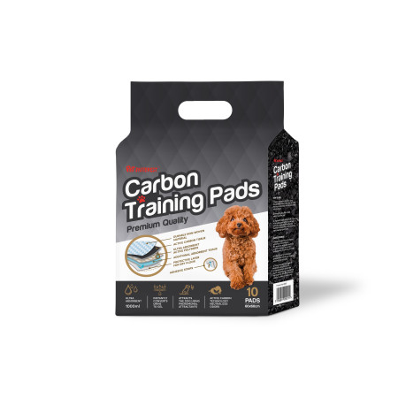 CARBON PET PADS ΜΕ ΦΕΡΟΜΟΝΕΣ 60*60cm 10τμχ