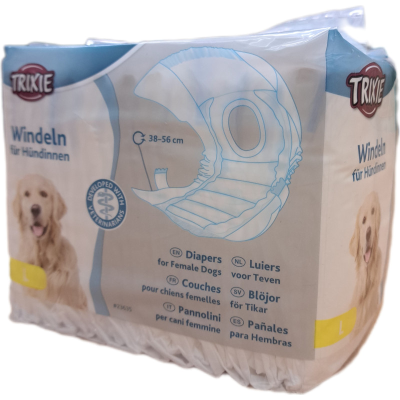 20123635 - ΠΑΝΕΣ ΓΙΑ ΣΚΥΛΟΥΣ L 38-56cm TRIXIE - Pet shop Petsite.gr - Trixie