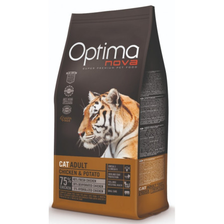 OPTIMA NOVA CAT ADULT CHICKEN & POTATO 2kg