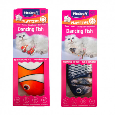 ΠΑΙΧΝΙΔΙ ΓΑΤΑΣ DANCING FISH VITAKRAFT