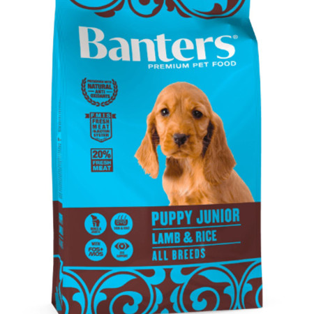 BANTERS PUPPY LAMB & RICE 15kg