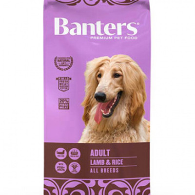 BANTERS ADULT LAMB & RICE 3kg