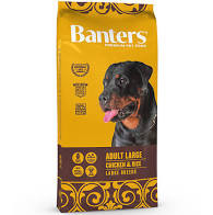 BANTERS ADULT LARGE CHICKEN & RICE 15kg