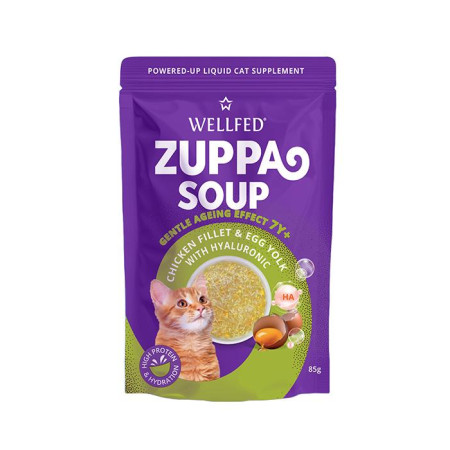 ZUPPA SOUP CHICKEN & EGG YOLKS WITH HYALURONIC 85gr WELLFED