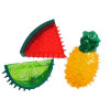 224 - DOG TOY COOLING SUMMER FRUITS WITH SQUEAKER 12cm - Pet shop Petsite.gr - Διάφορα