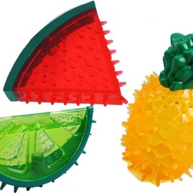 ΠΑΙΧΝΙΔΙ ΣΚΥΛΟΥ COOLING SUMMER FRUITS ΜΕ ΗΧΟ 12cm