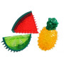 DOG TOY COOLING SUMMER FRUITS WITH SQUEAKER 12cm