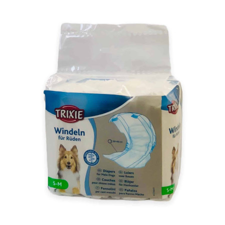 ΠΑΝΕΣ ΓΙΑ ΣΚΥΛΟΥΣ S-M 28-40cm 12τμχ TRIXIE