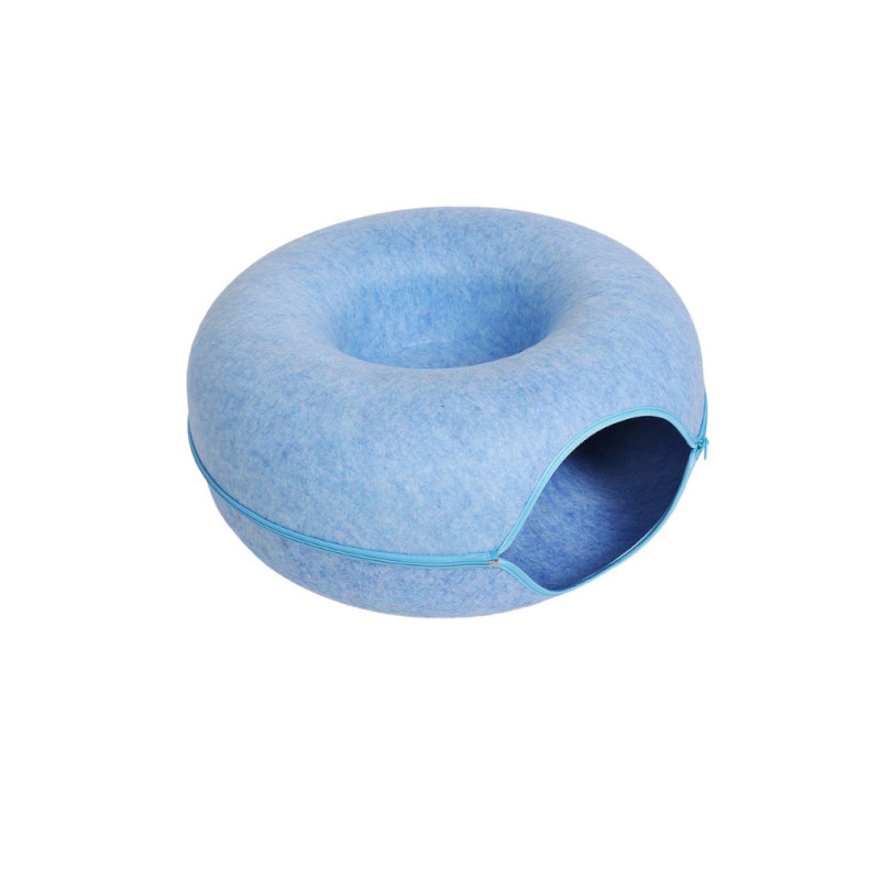 25406 - TUNEL PET BED LIGHT BLUE 60*60*28cm PETINTEREST - Pet shop Petsite.gr - Pet Interest