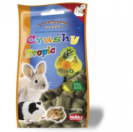 ΛΙΧΟΥΔΙΑ ΤΡΩΚΤΙΚΩΝ CRUSHY TROPIC 50gr STARSNACK NOBBY