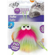 ΠΑΙΧΝΙΔΙ ΓΑΤΑΣ FLUFFER FURRY BALL ΜΕ CATNIP AFP