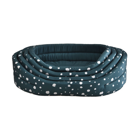 ΚΡΕΒΑΤΙ-ΦΩΛΙΑ ΠΡΑΣΙΝΟ-ΛΕΥΚΟ ΠΟΥΑ 75cm PET CAMELOT