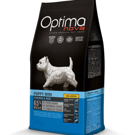 OPTIMA NOVA DOG PUPPY MINI CHICKEN & RICE 2kg