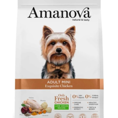 AMANOVA DOG ADULT MINI EXQUISITE CHICKEN 2kg