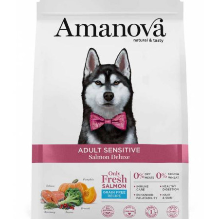 AMANOVA DOG ADULT SENSITIVE DELUXE SALMON 2kg