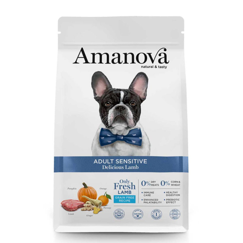 30143 - AMANOVA DOG ADULT SENSITIVE DELICIOUS LAMB 2kg - Pet shop Petsite.gr - Amanova