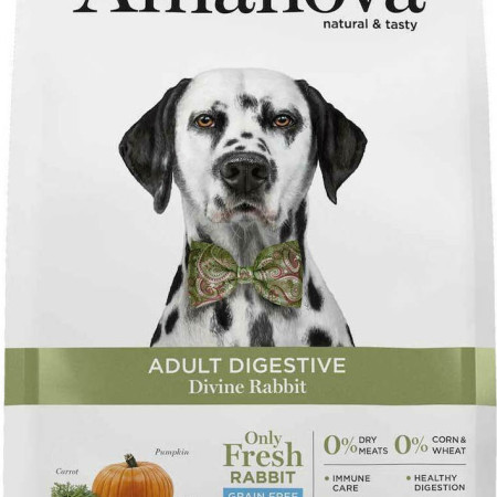 AMANOVA DOG ADULT DIGESTIVE DIVINE RABBIT 10kg