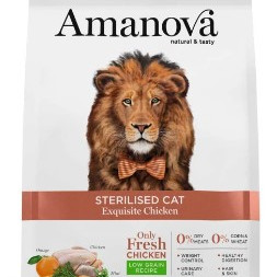 AMANOVA CAT STERILIZED EXQUISITE CHICKEN 6kg