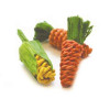 ΠΑΙΧΝΙΔΙ ΤΡΩΚΤΙΚΩΝ SISAL CARROTS&CORN MINI(3τμχ)