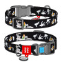 ΚΟΛΛΑΡΟ BUGS BUNNY LG 25mm*31-49cm PLASTIC FASTEX WAUDOG