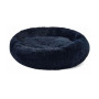 BED-NEST WITH FUR ROUNDED NAVY BLUE MEDIUM 58.5*58.5*14cm PET CAMELOT