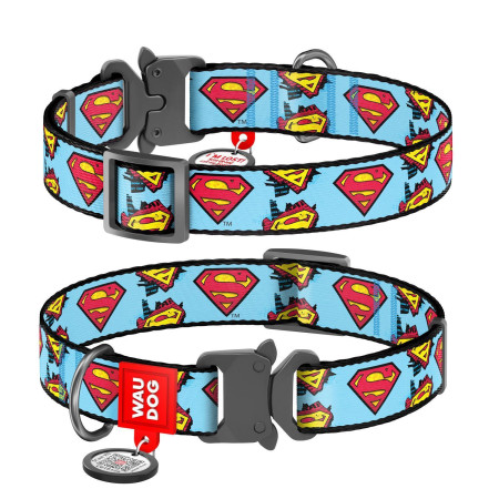 ΚΟΛΛΑΡΟ SUPERMAN SM 20mm*24-40cm METAL FASTEX
