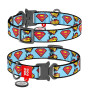 ΚΟΛΛΑΡΟ SUPERMAN XS 15mm*23-35cm METAL FASTEX