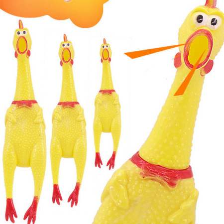 ΠΑΙΧΝΙΔΙ ΚΟΤΟΠΟΥΛΟ ΜΙΚΡΟ 17cm ΒΙΝΥΛ ΜΕ ΣΦΥΡΙΧΤΡΑ