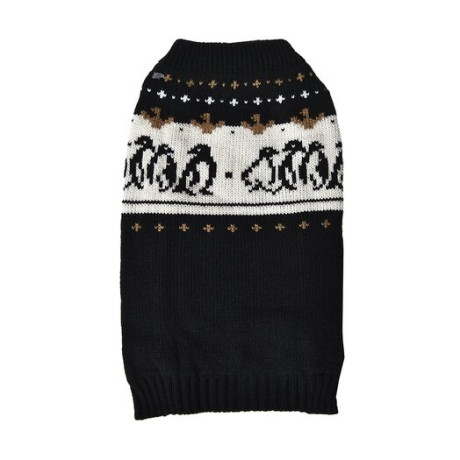 364650 - DOG SWEATER WITH PENGUINS XXL 50cm PET CAMELOT - Pet shop Petsite.gr - Pet Camelot
