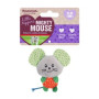 ΛΟΥΤΡΙΝΟ ΓΑΤΑΣ MINXY MOUSE ΜΕ CATNIP 8cm
